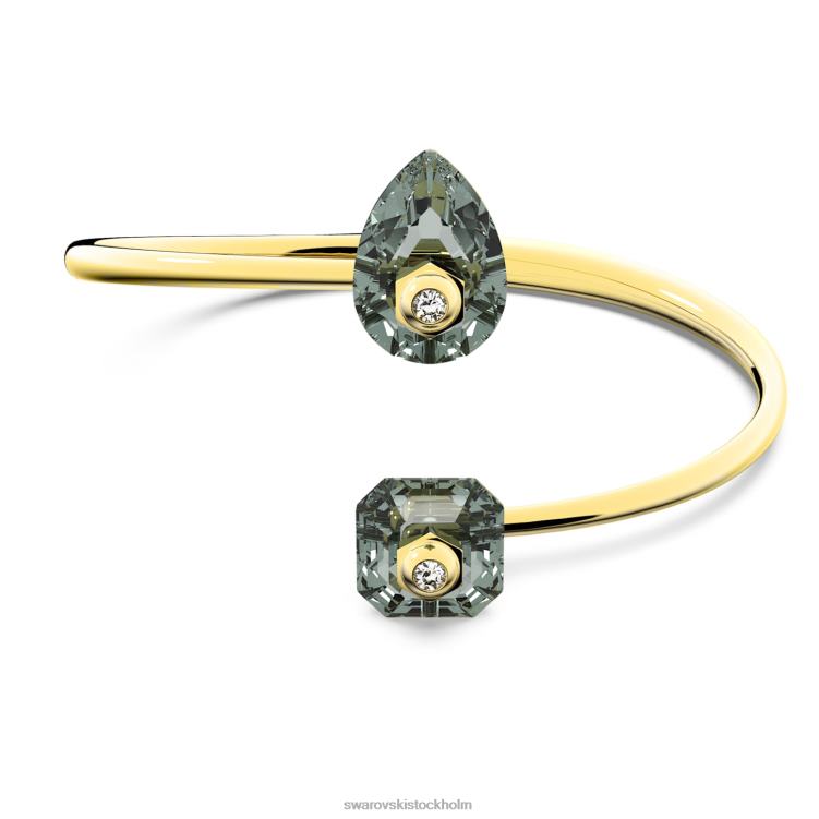 Swarovski numina armring P28L603 Smycken blandade snitt, grå, guldfärgad