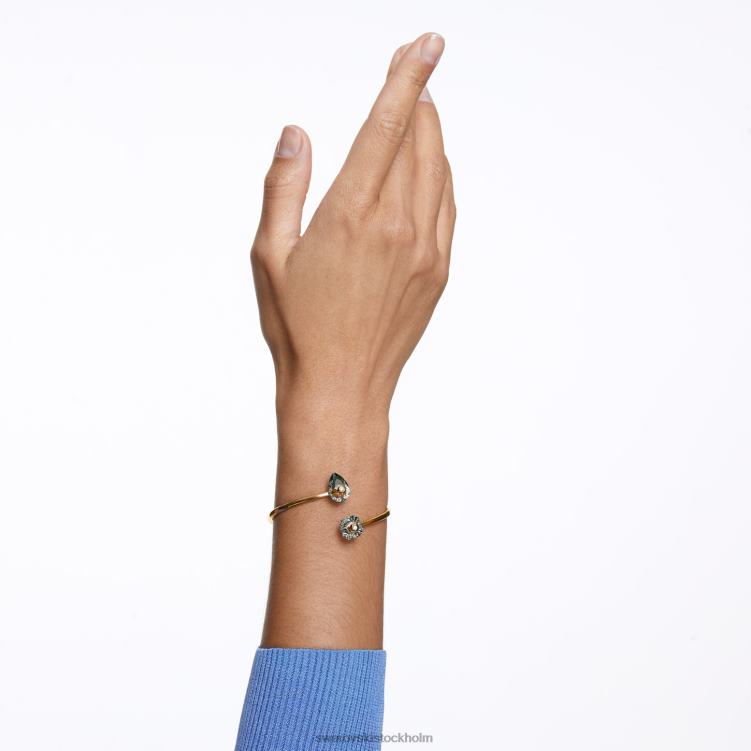 Swarovski numina armring P28L603 Smycken blandade snitt, grå, guldfärgad