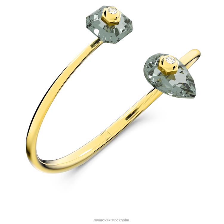 Swarovski numina armring P28L603 Smycken blandade snitt, grå, guldfärgad