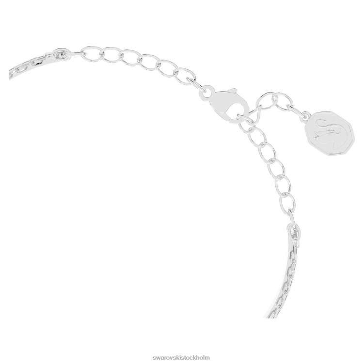 Swarovski signum armring P28L642 Smycken svan, blå, rodiumpläterad