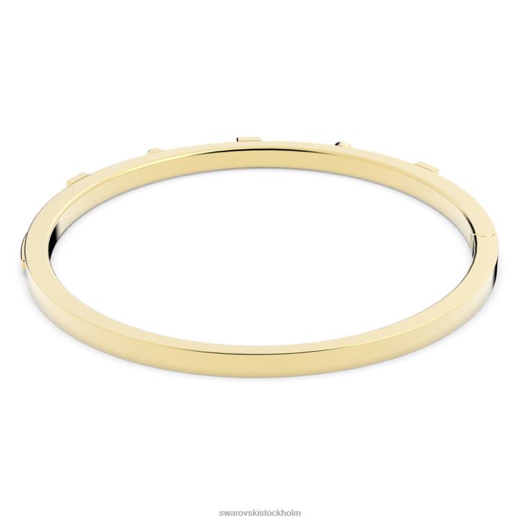Swarovski spännande armring P28L627 Smycken blandade snitt, vit, guldfärgad