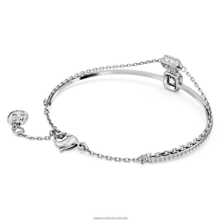 Swarovski stilla armring P28L633 Smycken blandade snitt, blå, rodiumpläterade
