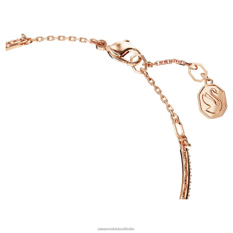 Swarovski stilla armring P28L634 Smycken blandade snitt, rosa, roséguld pläterad