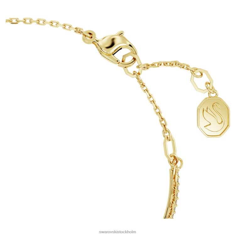 Swarovski stilla armring P28L635 Smycken blandade snitt, flerfärgade, guldfärgade