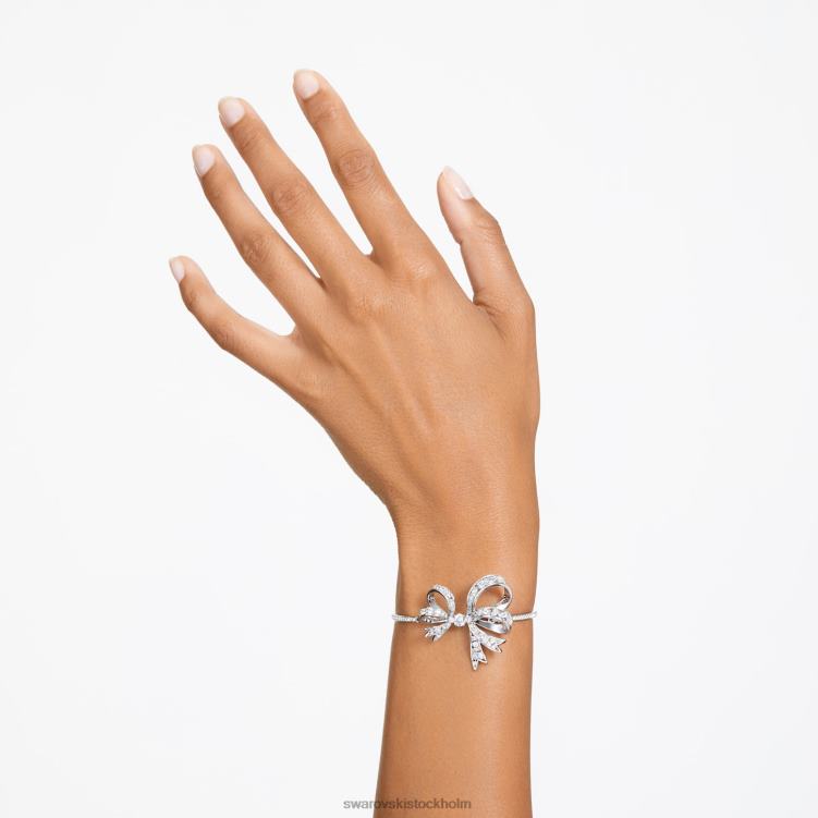 Swarovski volta armring P28L505 Smycken rosett, vit, rodiumpläterad