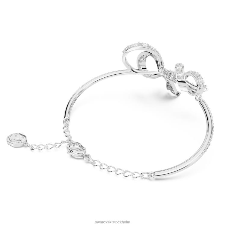 Swarovski volta armring P28L505 Smycken rosett, vit, rodiumpläterad