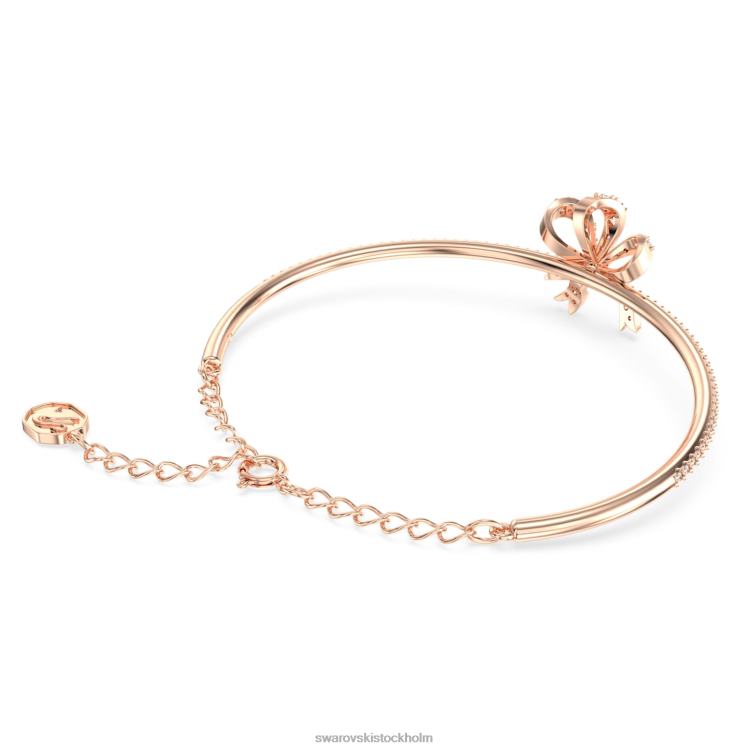 Swarovski volta armring P28L510 Smycken rosett, vit, roséguld pläterad
