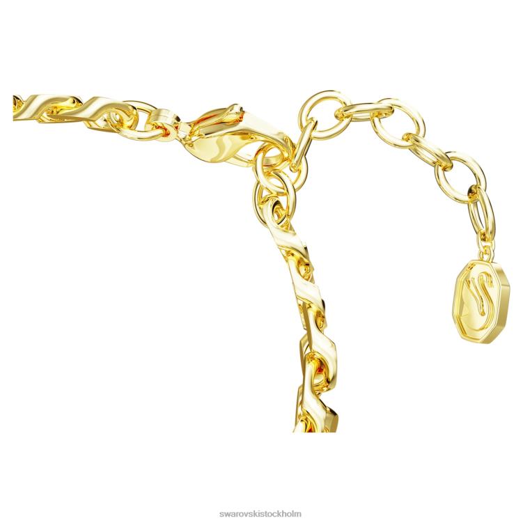 Swarovski chroma armband P28L426 Smycken blandade snitt, flerfärgade, guldfärgade
