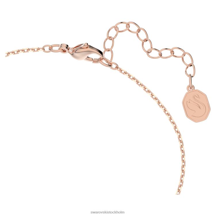 Swarovski dellium armband P28L465 Smycken bambu, vit, roséguld pläterad