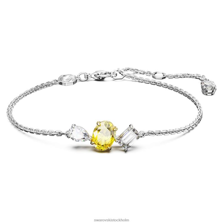 Swarovski mesmera armband P28L456 Smycken blandade skärningar, gul, blandad metallfinish