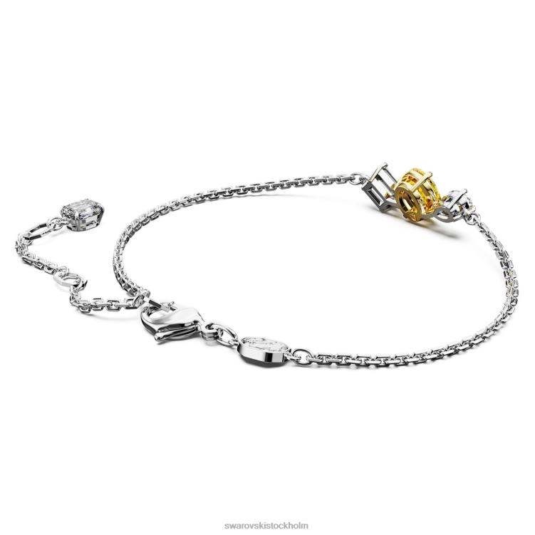 Swarovski mesmera armband P28L456 Smycken blandade skärningar, gul, blandad metallfinish