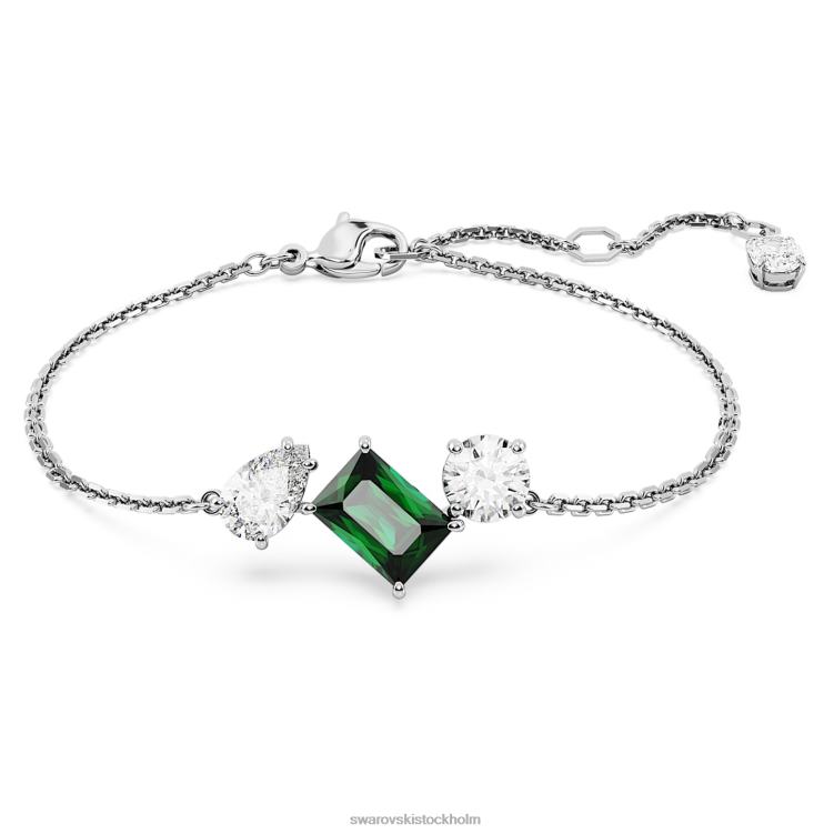 Swarovski mesmera armband P28L457 Smycken blandade snitt, grön, rodiumpläterad