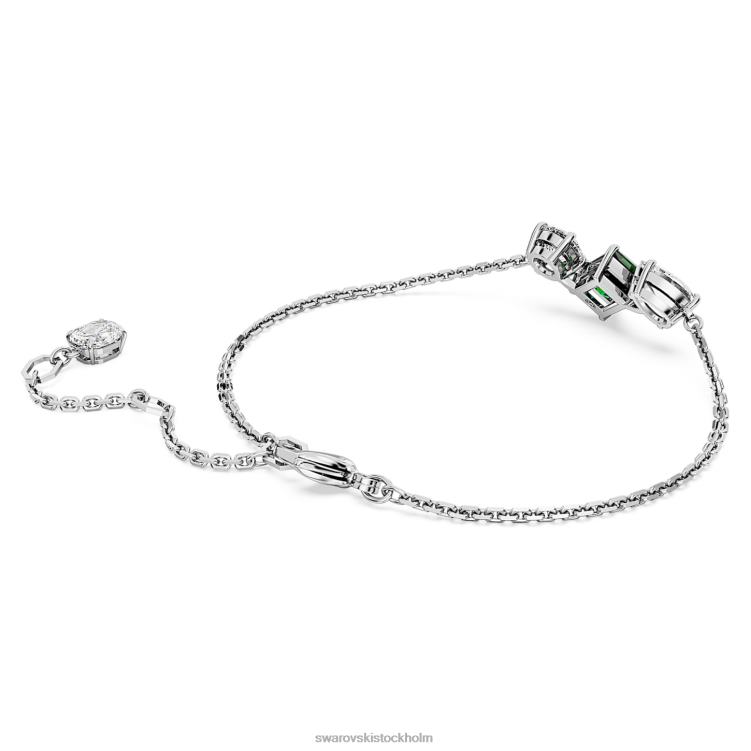 Swarovski mesmera armband P28L457 Smycken blandade snitt, grön, rodiumpläterad