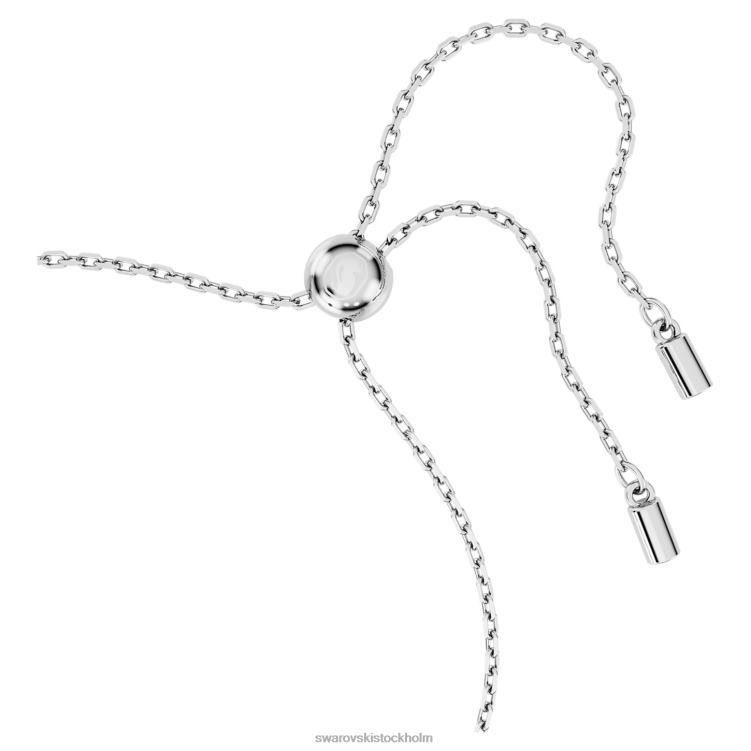 Swarovski stilla armband P28L464 Smycken rund skuren, lila, rodiumpläterad