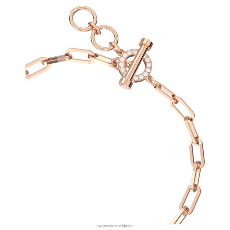 Swarovski teddy armband P28L434 Smycken björn, rosa, roséguld pläterad