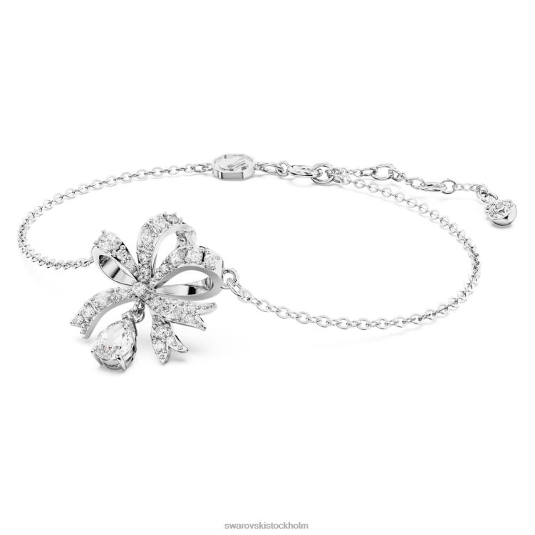 Swarovski volta armband P28L442 Smycken rosett, vit, rodiumpläterad