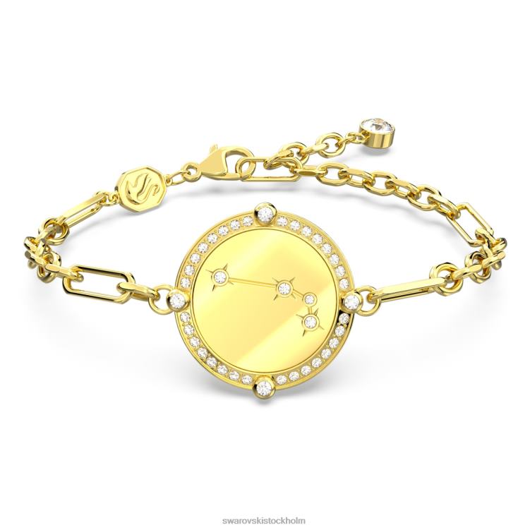 Swarovski zodiac armband P28L448 Smycken vädur, guldton, guldton pläterad