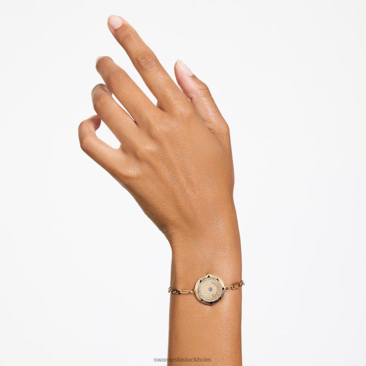 Swarovski zodiac armband P28L452 Smycken skytt, guldton, guldton pläterad