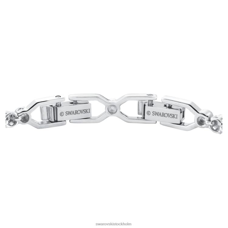 Swarovski emily armband P28L544 Smycken rund skuren, vit, rodiumpläterad