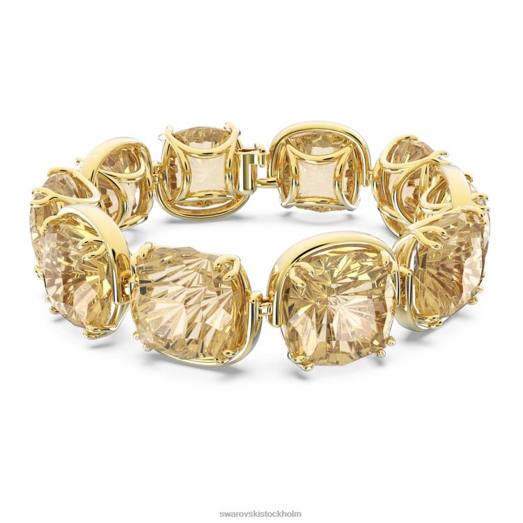 Swarovski harmonia armband P28L560 Smycken kuddskuren, guldton, guldfärgad