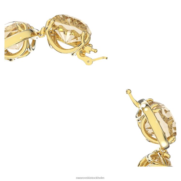 Swarovski harmonia armband P28L560 Smycken kuddskuren, guldton, guldfärgad