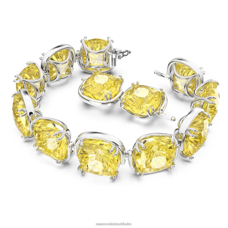 Swarovski harmonia armband P28L584 Smycken kuddskuren, gul, rodiumpläterad