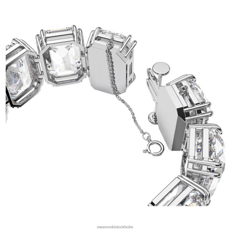 Swarovski millenia armband P28L557 Smycken överdimensionerade kristaller, octagon cut, vit, rodiumpläterad