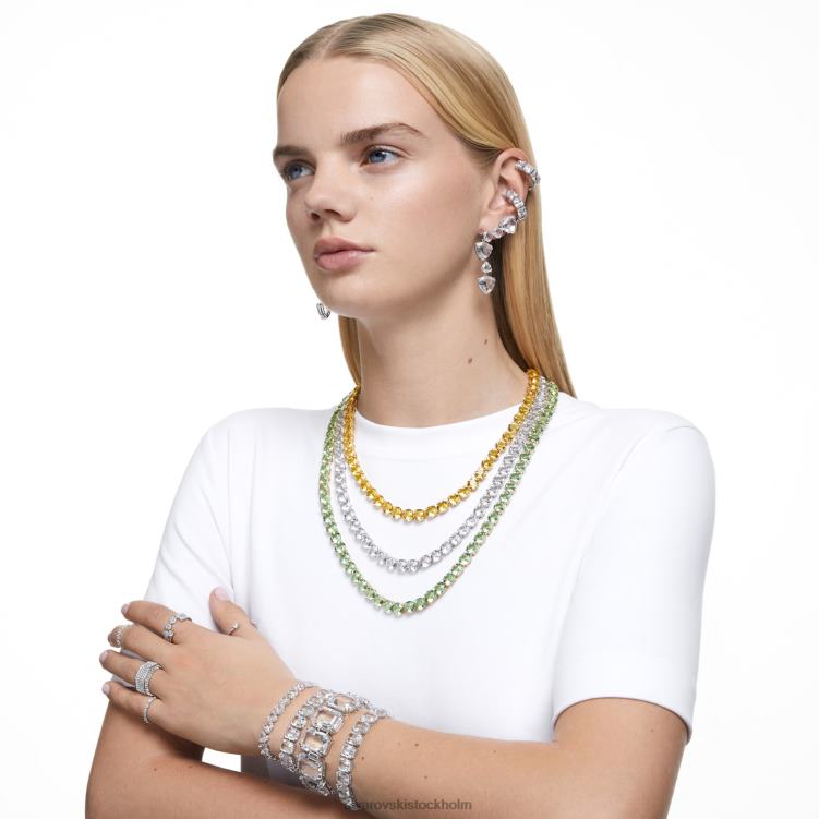 Swarovski millenia armband P28L571 Smycken triljantskuren, vit, rodiumpläterad