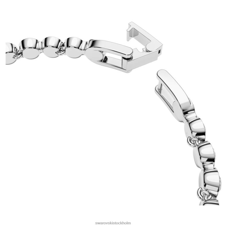 Swarovski tennis armband P28L548 Smycken rund skuren, vit, rodiumpläterad