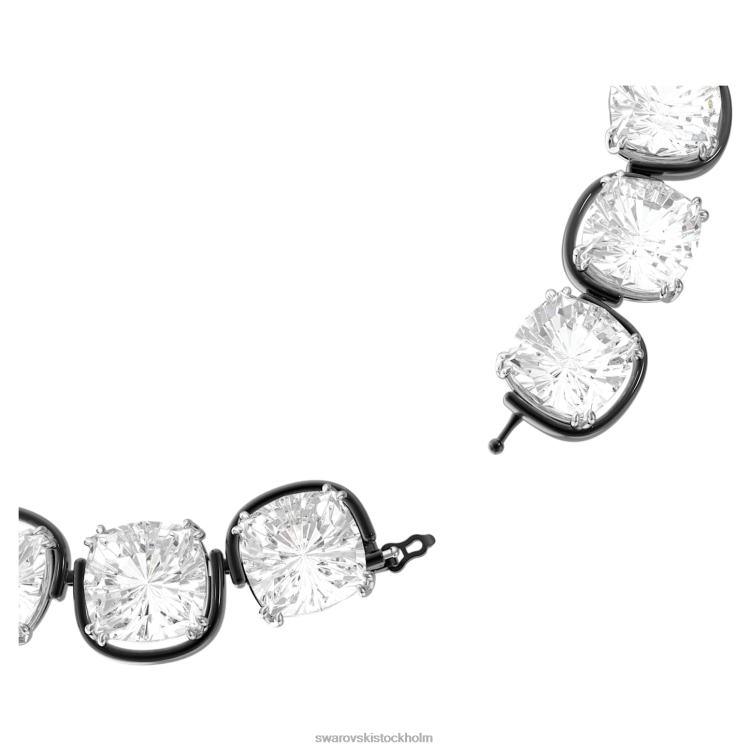 Swarovski harmonia choker P28L346 Smycken kuddskuren, vit, blandad metallfinish