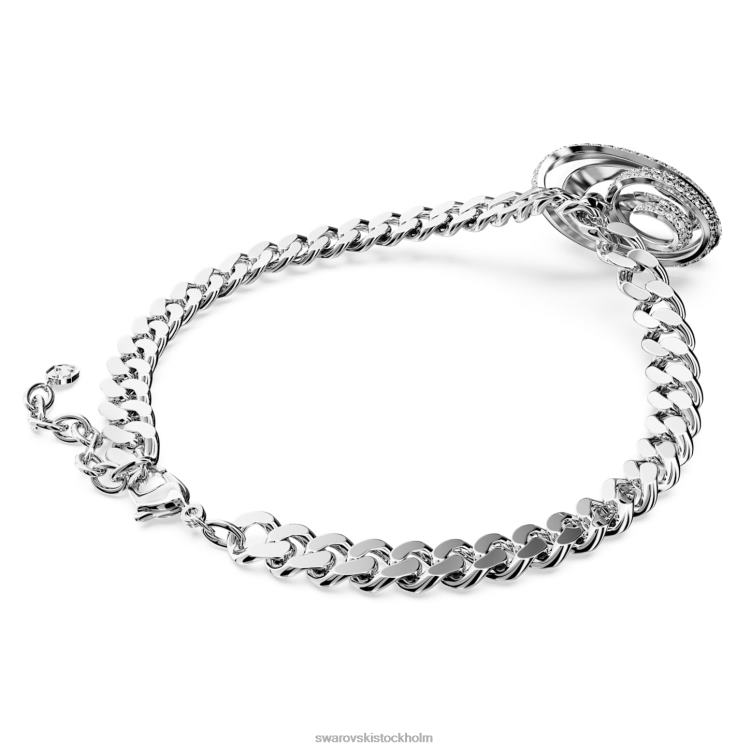 Swarovski volta choker P28L369 Smycken hjärta, vit, rodiumpläterad