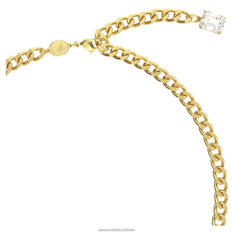 Swarovski alea halsband P28L105 Smycken flerfärgad, guldfärgad pläterad