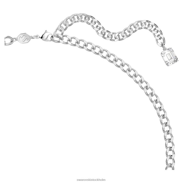 Swarovski alea halsband P28L128 Smycken röd, rodiumpläterad
