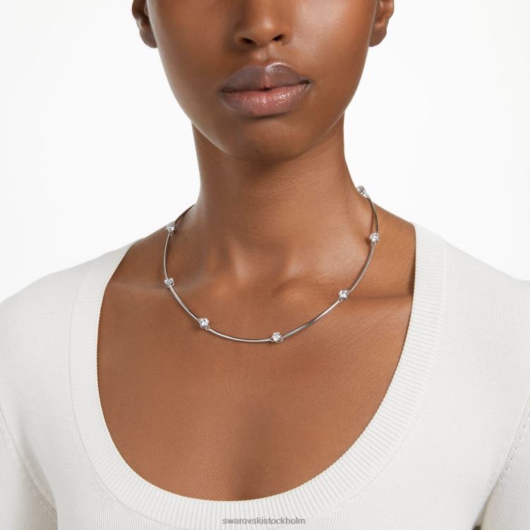 Swarovski constella halsband P28L58 Smycken rund skuren, vit, rodiumpläterad