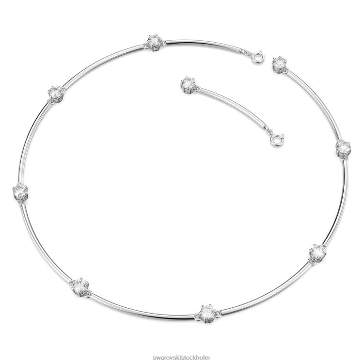 Swarovski constella halsband P28L58 Smycken rund skuren, vit, rodiumpläterad