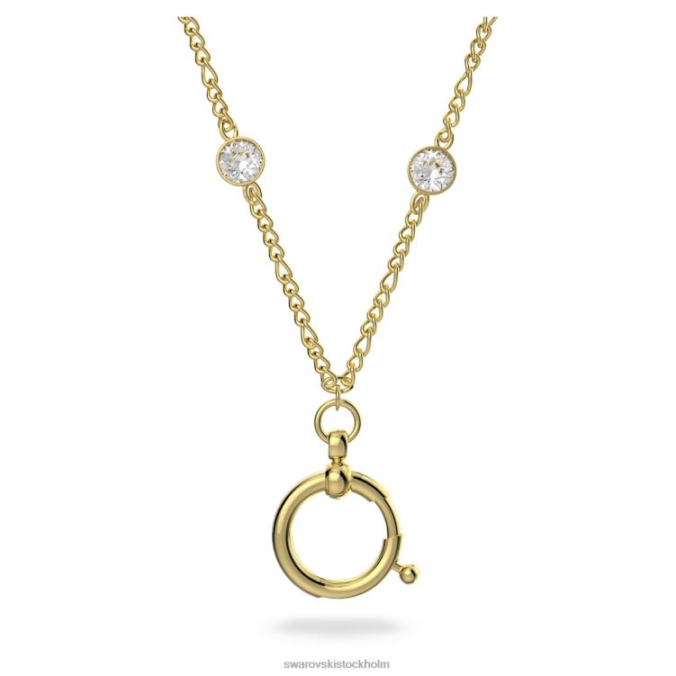 Swarovski curiosa halsband P28L66 Smycken guldton, guldfärgad