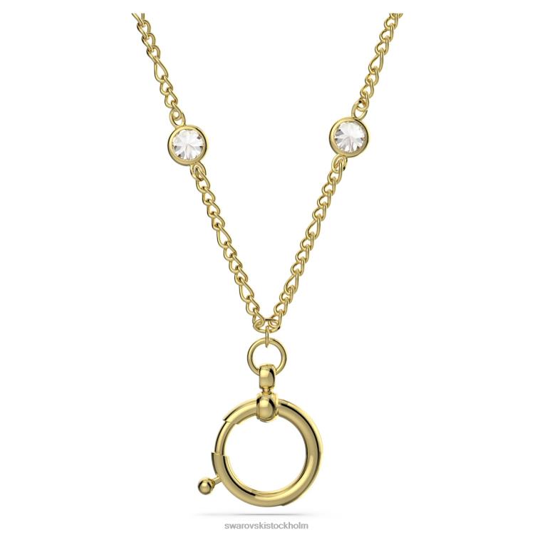 Swarovski curiosa halsband P28L66 Smycken guldton, guldfärgad