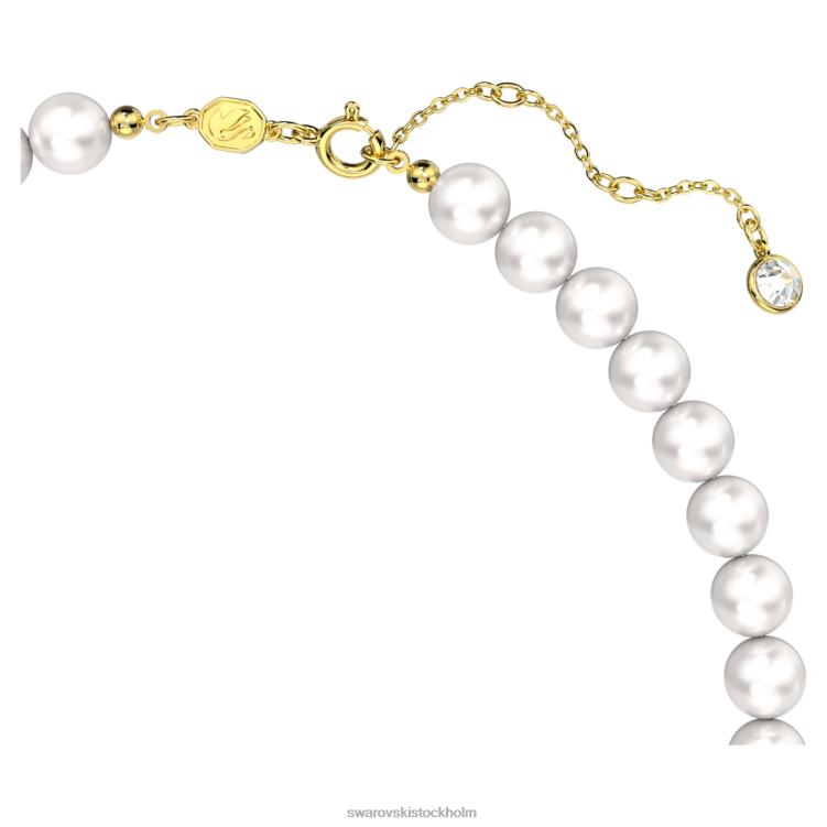 Swarovski dulcis halsband P28L146 Smycken godis, flerfärgad, guldfärgad