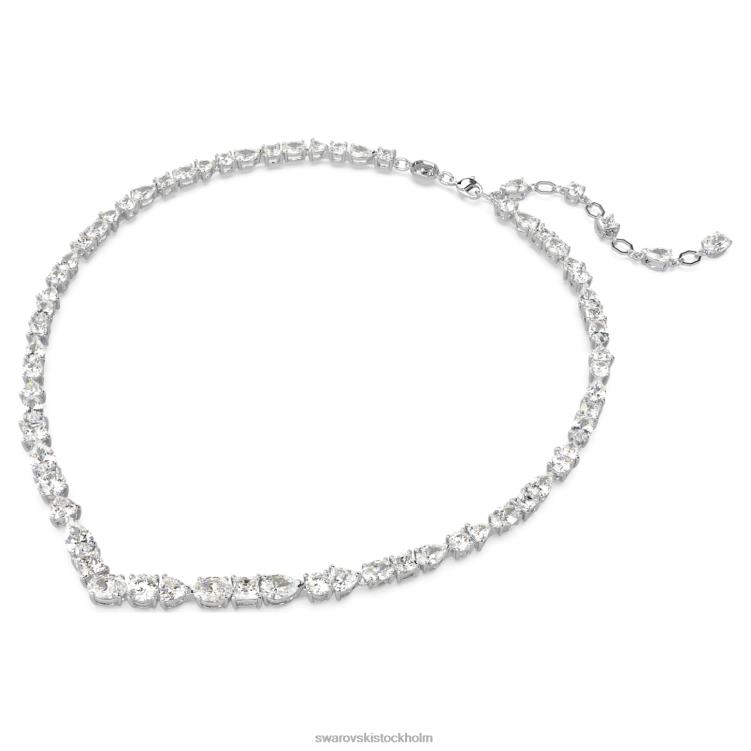 Swarovski mesmera halsband P28L109 Smycken blandade snitt, vita, rodiumpläterade