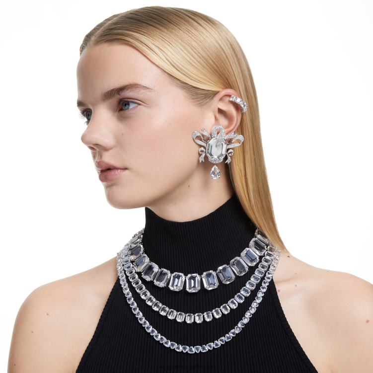 Swarovski millenia halsband P28L137 Smycken triljantskuren, vit, rodiumpläterad