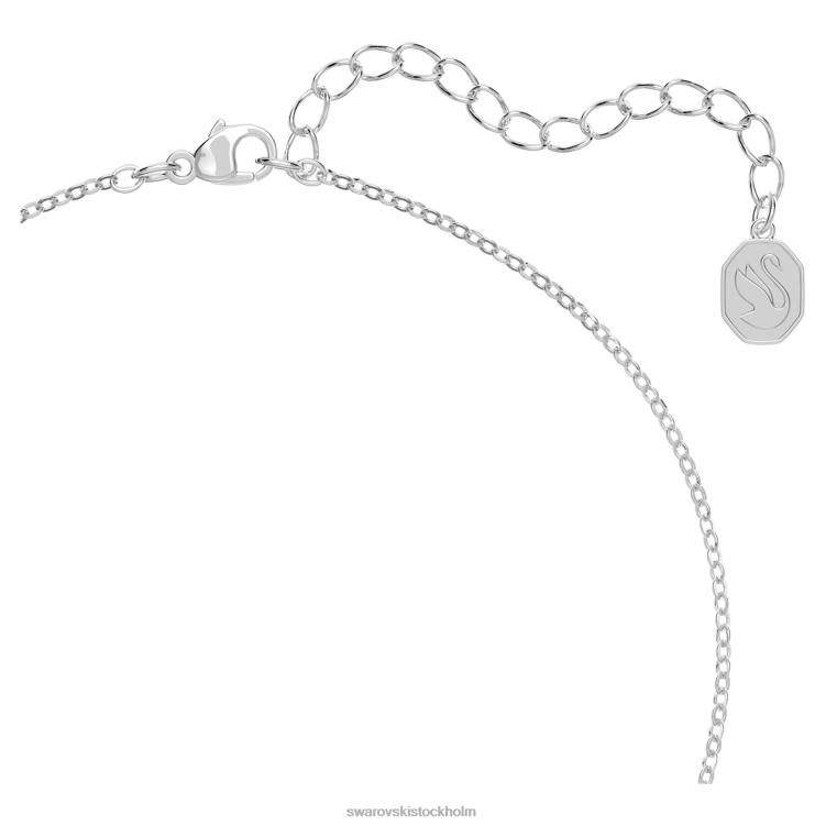 Swarovski millenia halsband P28L57 Smycken triljantskuren, blå, rodiumpläterad