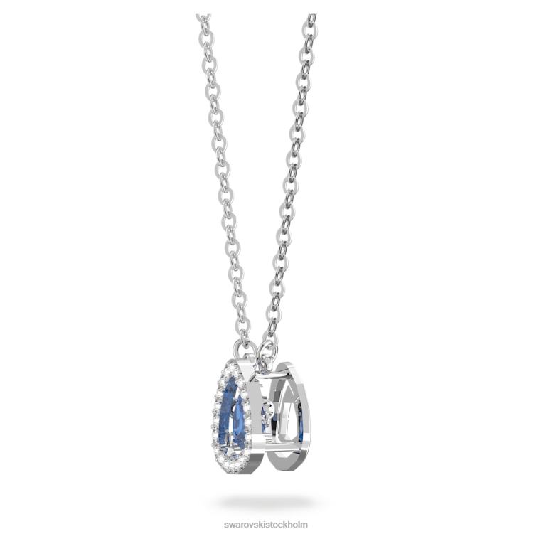 Swarovski millenia halsband P28L57 Smycken triljantskuren, blå, rodiumpläterad