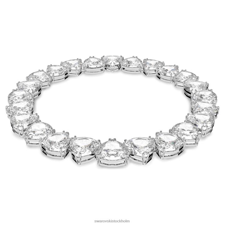 Swarovski millenia halsband P28L86 Smycken överdimensionerade kristaller, trilliantslipade, vita, rodiumpläterade