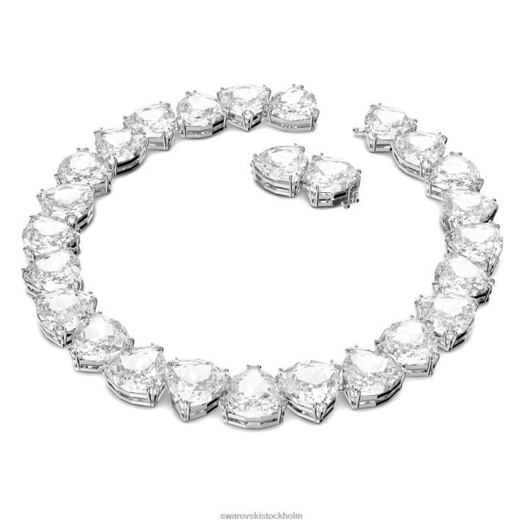 Swarovski millenia halsband P28L86 Smycken överdimensionerade kristaller, trilliantslipade, vita, rodiumpläterade