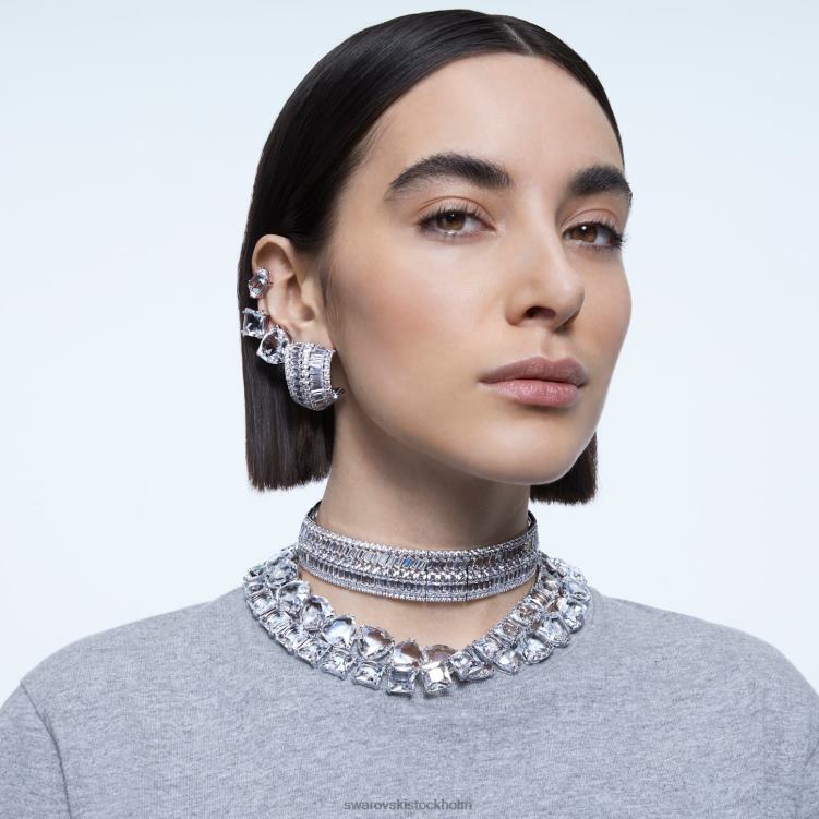 Swarovski millenia halsband P28L86 Smycken överdimensionerade kristaller, trilliantslipade, vita, rodiumpläterade