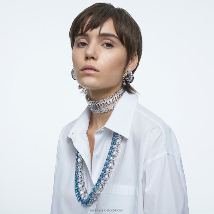 Swarovski millenia halsband P28L86 Smycken överdimensionerade kristaller, trilliantslipade, vita, rodiumpläterade