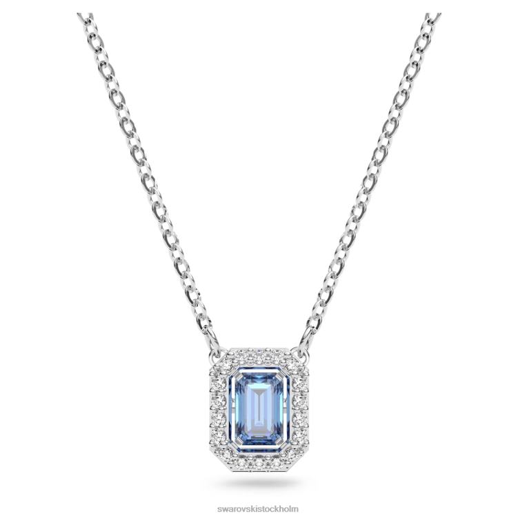 Swarovski millenia halsband octagon cut P28L27 Smycken blå, rodiumpläterad