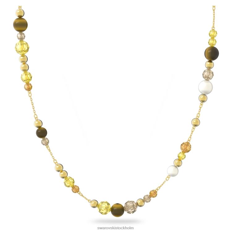 Swarovski somnia halsband P28L129 Smycken flerfärgad, guldfärgad pläterad