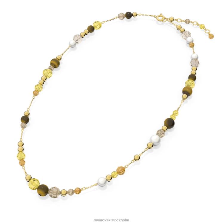 Swarovski somnia halsband P28L129 Smycken flerfärgad, guldfärgad pläterad