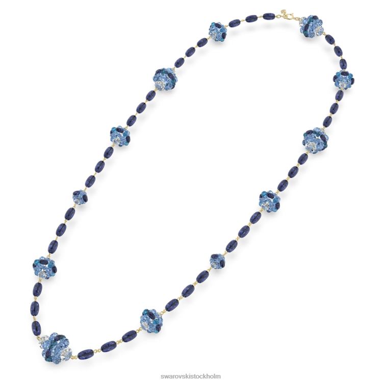 Swarovski somnia halsband P28L89 Smycken blå, guldfärgad